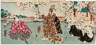 「柳桜春錦画」 「市友坊」「丸幸坊」「他人坊/白びやうし」「坂東彦三郎/狂言師鶴八」「坂東彦三郎」