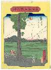 「東海道五拾三駅」 「袋井」「名ふつ大凧二十八」