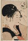 MFA-21.6452寛政０７・・歌麿「五人美人愛敬競」「芝住の江」
