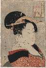 MFA-21.6455寛政０７・・歌麿「風流六歌撰」「僧正」