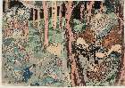 MFA-11.29035.学文化年間・・国貞〈1〉「牛若鞍馬兵術励」