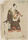 MFA-11-25332寛政０６・02・豊国〈1〉「[役者]舞台之姿絵」「たち花や」下部初平〈3〉市川　八百蔵
