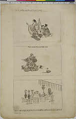 「SHINTO PRIEST AND PRIESTESS」「ANCIENT PALACE DANCE」「SHINTO OFFERING SUN LEAVENED BREAD SWEET WINE AND FIRST FRUITS」