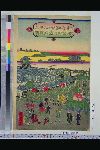 「横浜繁栄本町通時計台神奈川県全図」