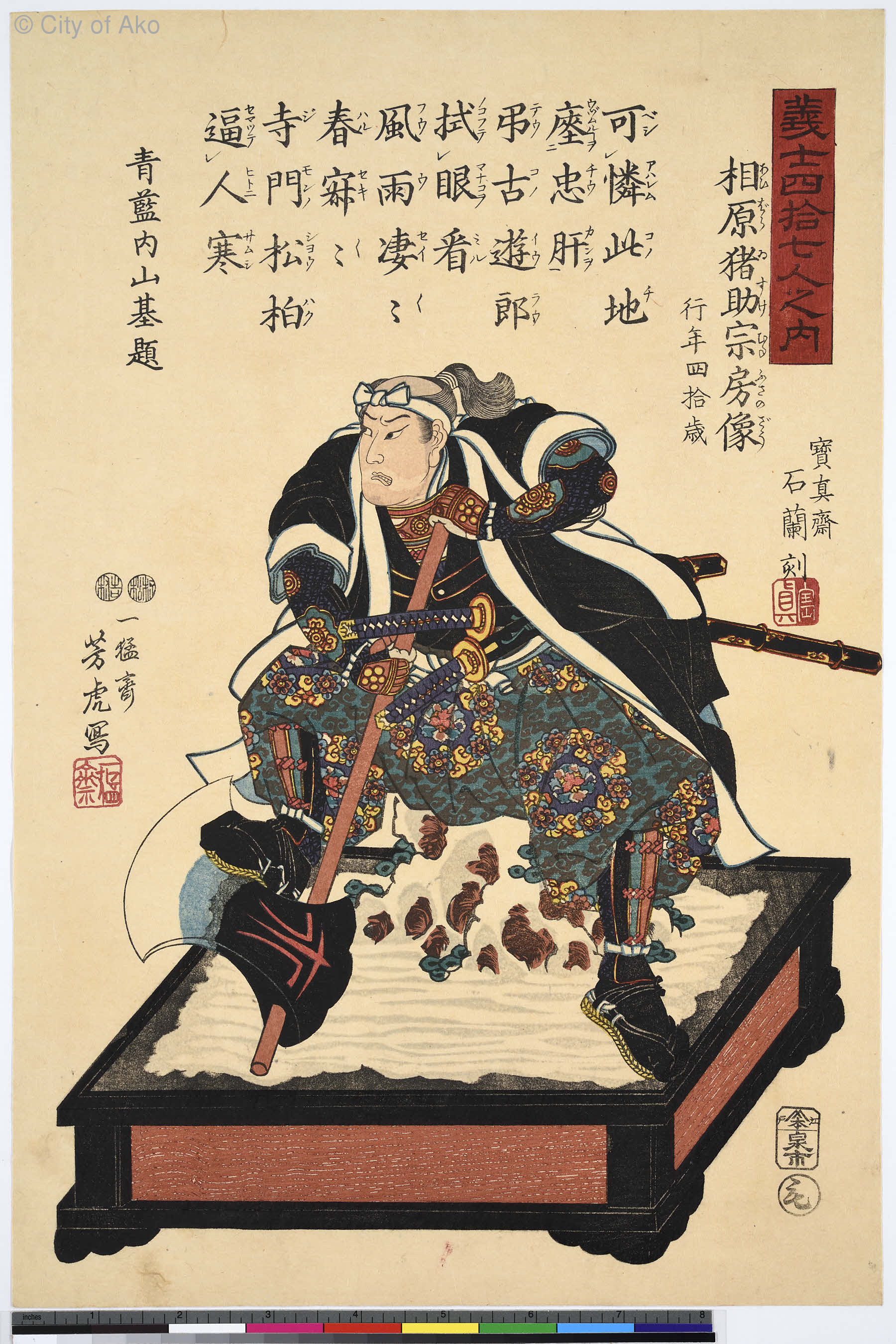 赤穂市「忠臣蔵」浮世絵データベースDetails