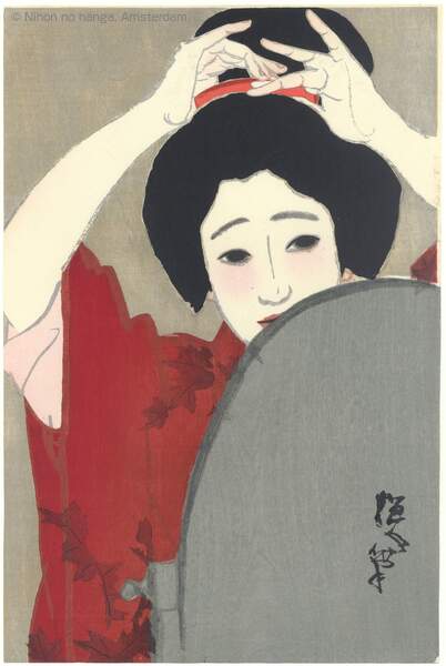 cat. 01. Winter (Shinchi): Before the mirror 