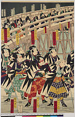 AkoRH-S0101-03慶応02・周秀（「義士両国引取の図」）取鳥逸平〈4〉大谷　広治