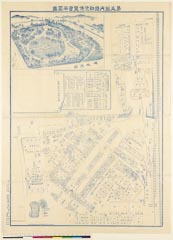 AHM-0163-20明治３６・03・清水吉康「第五回内国勧業博覧会平面図」「堺水族館」「第五回内国勧業博覧会略説」