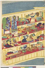 AHM-1173_03明治０５・03・国輝〈2〉（「古今珍物集覧」「元昌平坂聖堂ニ於て」）