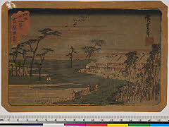 BAMPFA-1919.1125天保初期・広重〈1〉「江戸十二景」「吉原田甫」