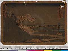 BAMPFA-1919.1130天保初期・広重〈1〉「江戸十二景」「道灌山下」