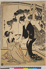 BAMPFA-1919.0310・歌麿〈1〉「浮世忠信蔵」「五段目」