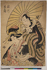 BAMPFA-1919.0328・歌麿ヵ「梅川」「忠兵衛」