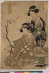 BAMPFA-1919.0330・英山「風流五行競」「木」