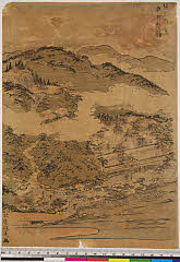 BAMPFA-1919.0429・政美「近江八景」「三井晩鐘」