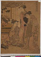 BAMPFA-1919.0483天明０３・古阿三蝶「華郭五節遊」「文月」