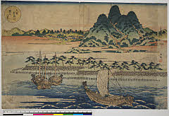 BAMPFA-1919.0485天保０５・岳亭「大阪安治川　新山八景」