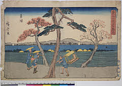 BAMPFA-1919.0057天保末・広重〈1〉「東海道五十三次之内」「草津」