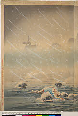 BAMPFA-1919.0610a明治２８・03・清興（「威海衛日島砲撃之図」）