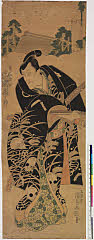 BAMPFA-1919.0836文化１０・09・国貞〈1〉「寺西閑心　市川団十郎」寺西閑心〈7〉市川　団十郎