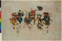BM-1948_0410_0044・・広重「大津画の盆踊」