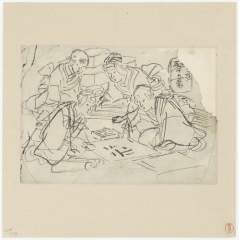 RV-3513-0398・「琴」「画」