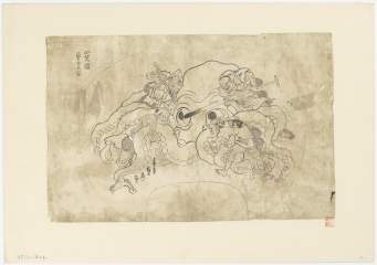 RV-3513-1827・貞秀「せん頭勇力之図」