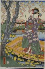 RV-2488-59b文久０２・09・芳虎（「其由縁雪月花」）（「花の見立」「あさつま」）
