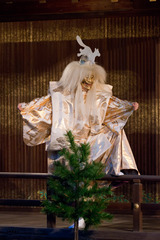 no01-00027_009平成29・2017伏見稲荷大社能舞台「小鍛冶」（シテ）金剛 龍謹（ワキ）岡 充