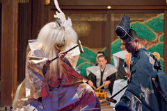 no01-00027_022平成29・2017伏見稲荷大社能舞台「小鍛冶」（シテ）金剛 龍謹（ワキ）岡 充