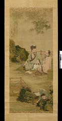 1913_0501_0.567-01文政03・岸岱中国人物清談図（扁鵲と長桑君）