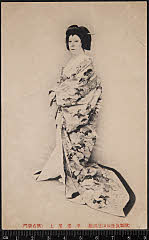 kgtPH19-059A大正04・1915歌舞伎座「鏡山旧錦絵」中老尾上〈5〉中村　歌右衛門
