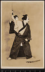 kgtPH20-011A昭和03・1928「櫻鍔恨鮫鞘」〈6〉尾上　菊五郎、〈1〉尾上　右近
