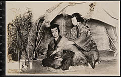 kgtPH21-022A大正09・1920浪花座「敵討襤褸錦」春藤次郎右衛門〈1〉中村　鴈治郎、春藤新七〈〉林　長三郎