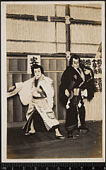 kgtPH21-044A昭和02・1927新橋演舞場「」濡髪〈1〉中村　吉右衛門、放駒〈7〉沢村　宗十郎