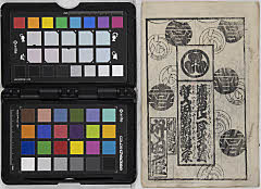 連歌花二見文台、群入田鶴病魁菊