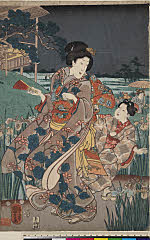 ROM-2011x15.01.0001-1嘉永０５・05・国芳（「堀切名花　江戸の花菖蒲」）