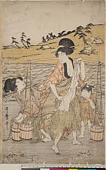 ROM-926.18.0423-1・・歌麿〈1〉（汐汲）