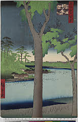 ROM-973x57.0018.040安政03・04・広重〈1〉「名所江戸百景」「赤坂　桐畑」