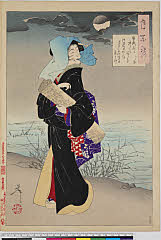 MU0172_016明治２０・06・芳年「月百姿」「一とせ」