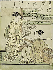 tsmUP23-004安永・頃湖龍斎「風流十二季ノ花」「弥生」
