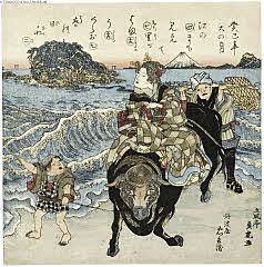 tsmUP24-001天保０４・・貞虎(大小摺物　江ノ島詣)