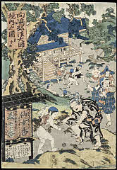 tsmUP24-005c天保・頃貞虎「向島弘法大師境内之図」