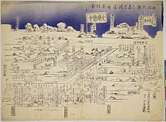 arcSP02-0826・「明治六年三月大博覧会略絵図」