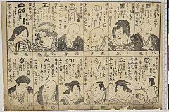 arcSP03-0606・（「唐土名物書画に見立文人墨客評判位付」）