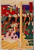 arcUP1658明治１２・05・周延「前田家繁栄之図」「有栖川宮」「大政大臣三条公」「右大臣岩倉公」子方〈〉