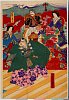 arcUP1659明治１２・05・周延（「前田家繁栄之図」）「正三位前田斉泰公」「利嗣公奥方」シテ〈〉前田　斉泰