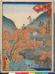 arcUP1879文久03・・玉園「都百景」「高雄の丹楓」