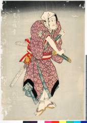 arcUP2186文化12・09・国貞〈1〉「春藤次兵衛　尾上梅幸」春藤治兵衛〈3〉尾上　梅幸