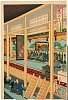 arcUP2369・周延「温故東の花」「第三篇」「旧幕府御大礼之節町人御能拝見之図」